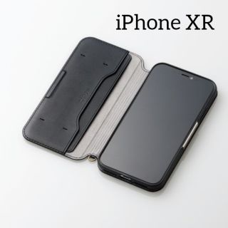 エレコム(ELECOM)のエレコム iPhone XR 用 ソフトレザーケース 磁石付(Androidケース)