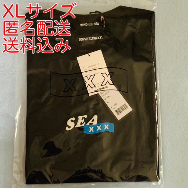 GOD SELECTION XXX WIND AND SEA BLACK XL - Tシャツ/カットソー(半袖 ...
