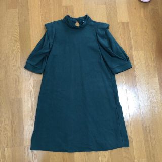 ザラ(ZARA)のパワショルワンピース(ひざ丈ワンピース)