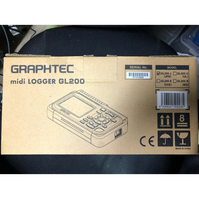 グラフテック 小型データーロガー midi LOGGER GL200 10ch グラフテック 小型データーロガー midi LOGGER GL200 10ch