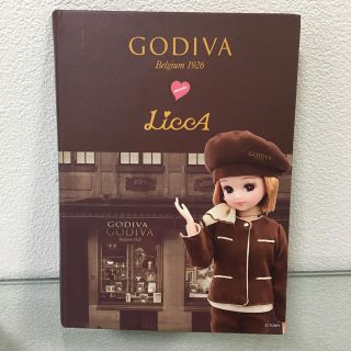 リカちゃん×GODIVA コラボふせん(ノート/メモ帳/ふせん)