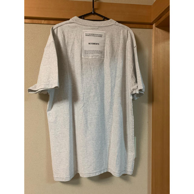 vetements inside out tee XS grey shirts