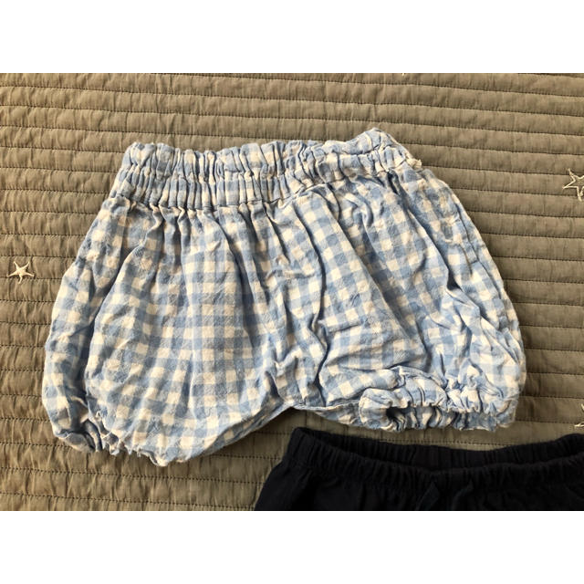 babyGAP(ベビーギャップ)の【美品】かぼちゃパンツ　2枚セット キッズ/ベビー/マタニティのベビー服(~85cm)(パンツ)の商品写真