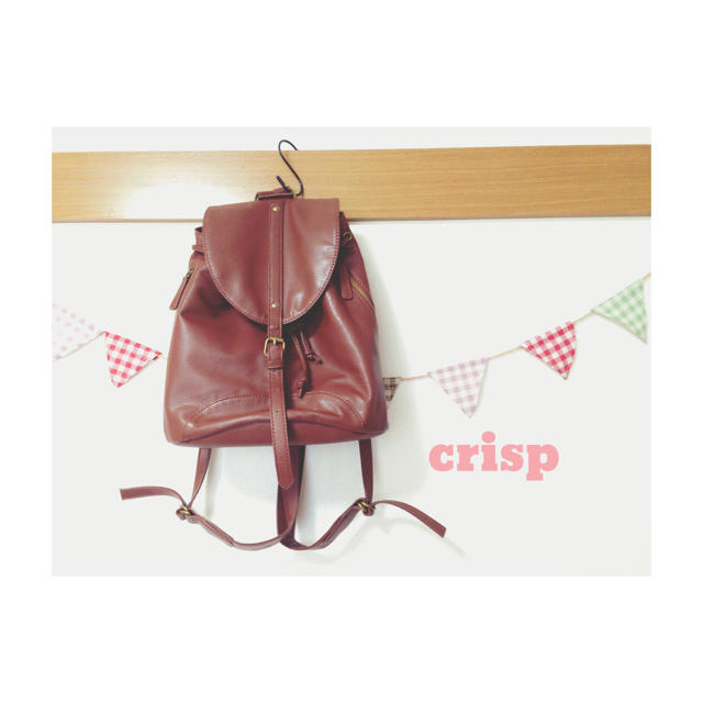 Crisp(クリスプ)のcrisp レザーリュック レディースのバッグ(リュック/バックパック)の商品写真