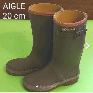 エーグル(AIGLE)のAIGLE　キッズ　20cm　レインブーツ　長靴(長靴/レインシューズ)