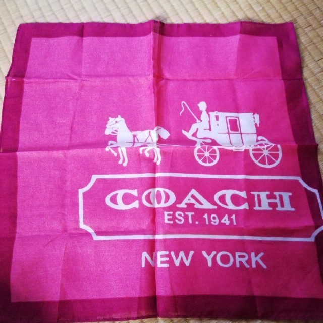 COACH(コーチ)のコーチ風呂敷＆ハンカチ レディースのファッション小物(ハンカチ)の商品写真