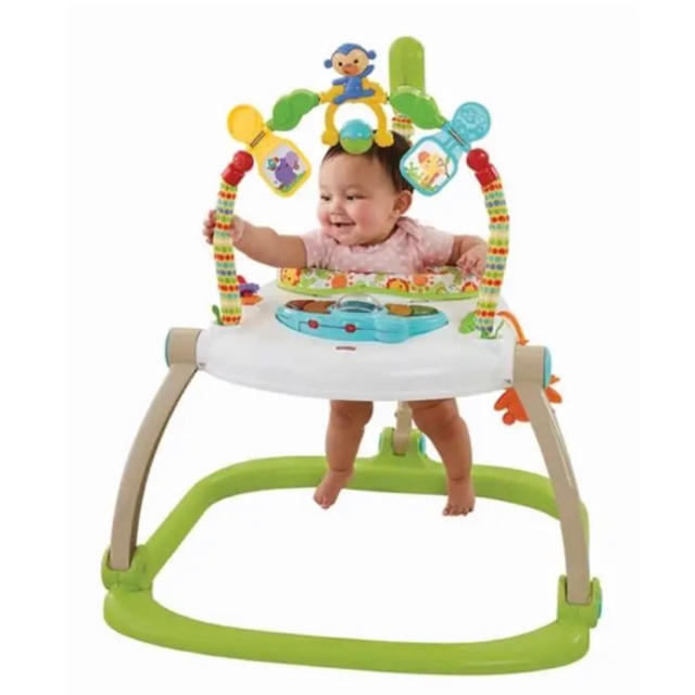 Fisher-Price(フィッシャープライス)のレインフォレスト ジャンパルー フィッシャープライス コンパクト キッズ/ベビー/マタニティのおもちゃ(ベビージム)の商品写真