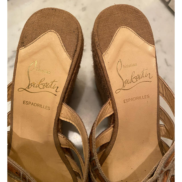 Christian Louboutin(クリスチャンルブタン)のchristian louboutin エスパドリューサンダル レディースの靴/シューズ(サンダル)の商品写真