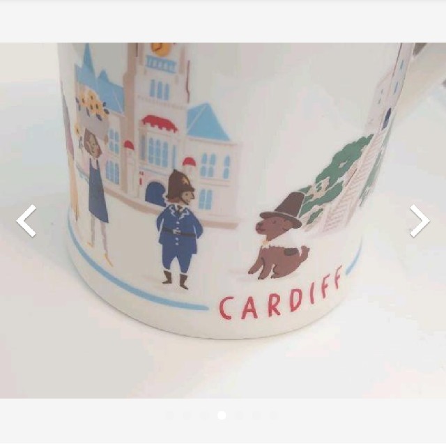 Cath Kidston(キャスキッドソン)のキャスキッドソン　ペア新品　マグカップ　イギリス柄 インテリア/住まい/日用品のキッチン/食器(グラス/カップ)の商品写真