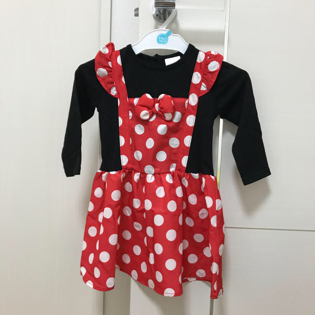 futafuta(フタフタ)のミニーちゃんワンピース　ハロウィン キッズ/ベビー/マタニティのキッズ服女の子用(90cm~)(ワンピース)の商品写真