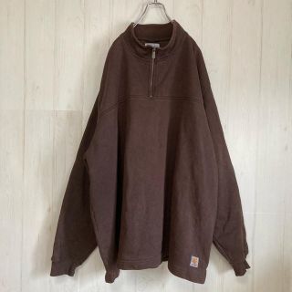 カーハート(carhartt)の超ビッグサイズ 4XL カーハート  carhartt ハーフジップスウェット(スウェット)