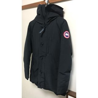 カナダグース(CANADA GOOSE)のカナダグース　ジャスパー　ブラック　Mサイズ(ダウンジャケット)