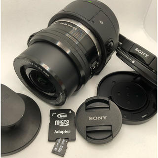ソニー(SONY)のソニーILCE-QX1L レンズスタイルカメラ　パワーズームキット(コンパクトデジタルカメラ)