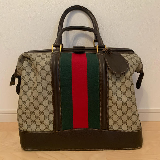 GUCCI ボストンバッグ シェリーライン オールドグッチ 値下げ!-