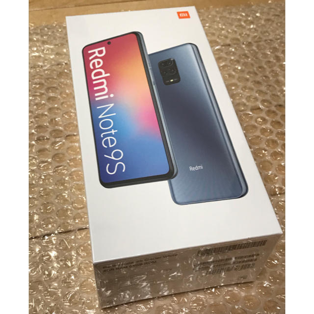 【新品未開封】Xiaomi Redmi Note 9S ホワイト