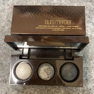 ローラメルシエ(laura mercier)のローラ メルシエ ペティベイクドアイカラー　トリオ　スモーキーメタル(アイシャドウ)