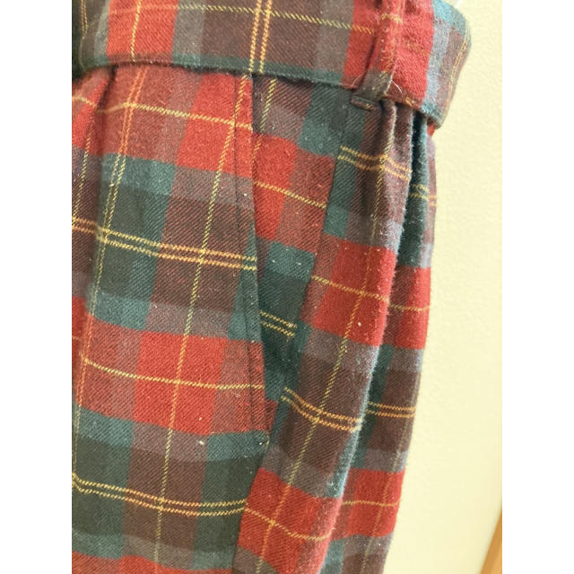 chocol raffine robe(ショコラフィネローブ)のチェック柄 スカート レディースのスカート(ひざ丈スカート)の商品写真