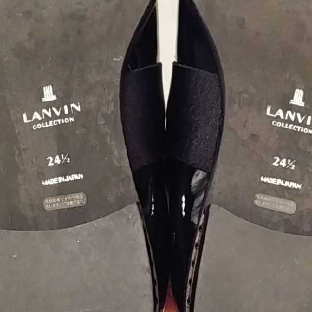 LANVIN(ランバン)のLANVIN　エナメルローファー レディースの靴/シューズ(ローファー/革靴)の商品写真