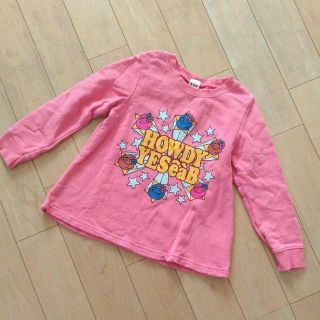 エーアーベー(e.a.B)のトレーナー　120　長袖　女の子　キッズ(Tシャツ/カットソー)