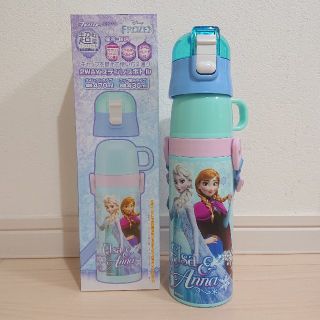 アナトユキノジョオウ(アナと雪の女王)のアナ雪 新品 超軽量 2wayステンレスボトル 470ml(水筒)