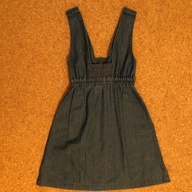 MARKEY'S(マーキーズ)のmarkey's  デニムジャンパースカート  キッズ/ベビー/マタニティのキッズ服女の子用(90cm~)(ワンピース)の商品写真