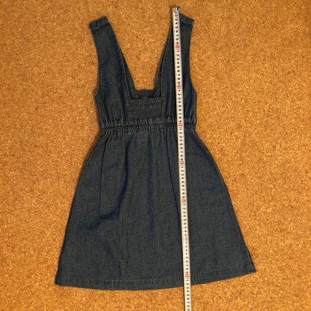 MARKEY'S(マーキーズ)のmarkey's  デニムジャンパースカート  キッズ/ベビー/マタニティのキッズ服女の子用(90cm~)(ワンピース)の商品写真