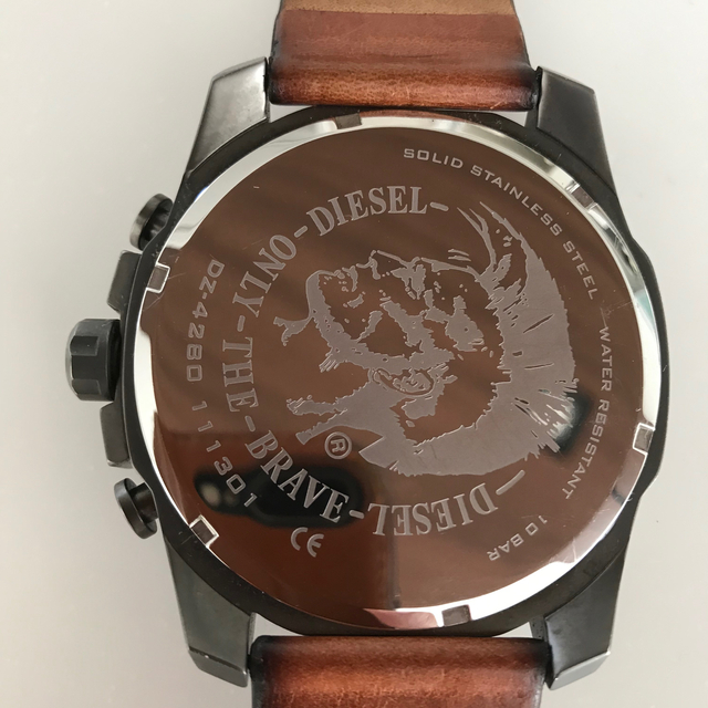 DIESEL(ディーゼル)の【あやのっち様専用】ディーゼル腕時計DZ-4280 メンズ【ビックフェイス時計】 メンズの時計(腕時計(アナログ))の商品写真