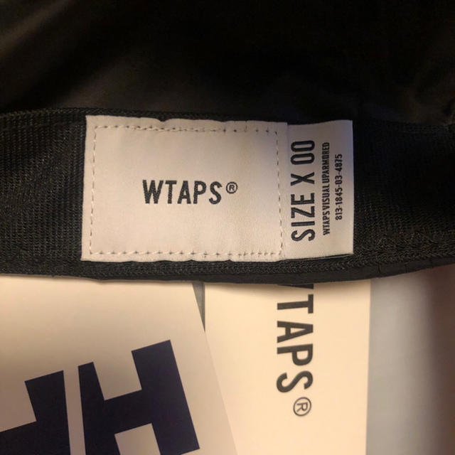 W)taps(ダブルタップス)のWTAPS ✖️HELLY HANSEN  CAP black  即完売品 メンズの帽子(キャップ)の商品写真