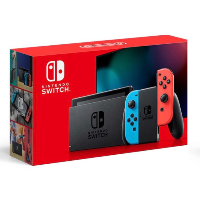 Nintendo Switch(ニンテンドースイッチ)のNintendo Switch 本体 ネオン 新型 エンタメ/ホビーのゲームソフト/ゲーム機本体(家庭用ゲーム機本体)の商品写真