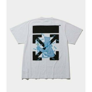 オフホワイト(OFF-WHITE)のXL OFF-WHITE c/o FRAGMENT CEREAL コンビニ(Tシャツ/カットソー(半袖/袖なし))