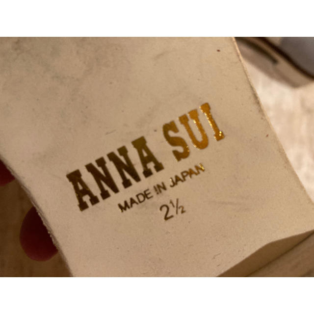 ANNA SUI(アナスイ)のアナスイ ANNASUI レースシューズ 22.5 2800→2500 レディースの靴/シューズ(ローファー/革靴)の商品写真