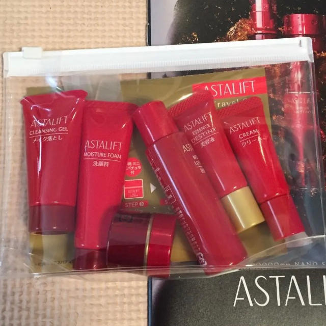 ASTALIFT(アスタリフト)のアスタリフト トラベルセット 5日間 トライアル コスメ/美容のキット/セット(サンプル/トライアルキット)の商品写真