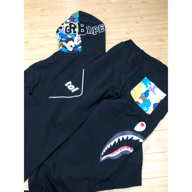 F.C.R.B. - 激レアコラボ品 BAPE✖️FCRB SHARK SWEAT セットアップの ...