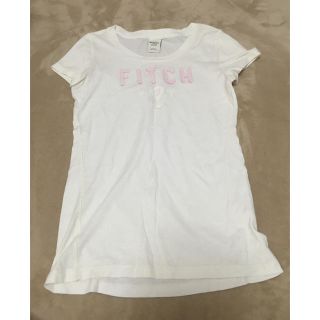 アバクロンビーアンドフィッチ(Abercrombie&Fitch)のアバクロ白Tシャツ(Tシャツ(半袖/袖なし))