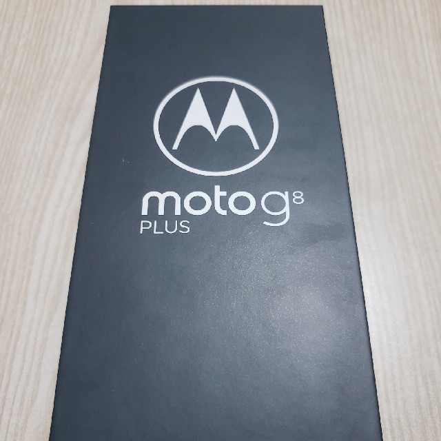 motorola （モトローラ） moto g8 plus コズミックブルー