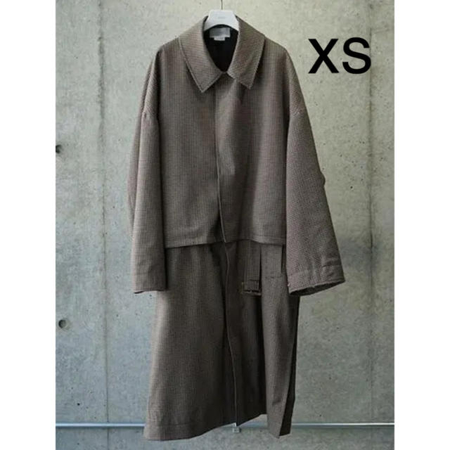 YOKE 19AW 3WAY BAL COLLAR SHARE COAT xs