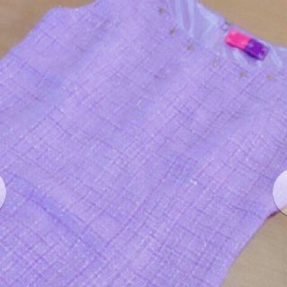 レディー(Rady)のRady❤︎新品ツイード値下げ(カットソー(半袖/袖なし))