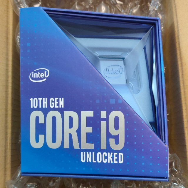 PC/タブレットCPU INTEL CORE i9 10900k 新品未開封