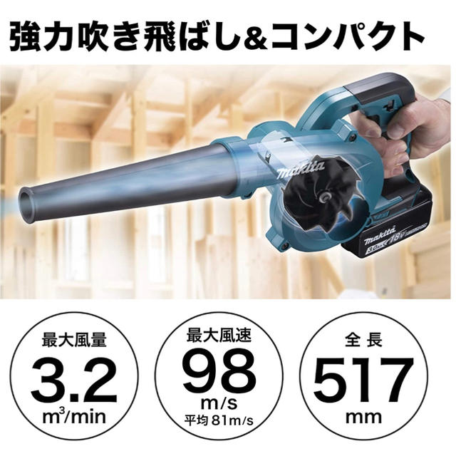 Makita(マキタ)のマキタ　ブロワー　18V  新品未開封 スポーツ/アウトドアの自転車(工具/メンテナンス)の商品写真