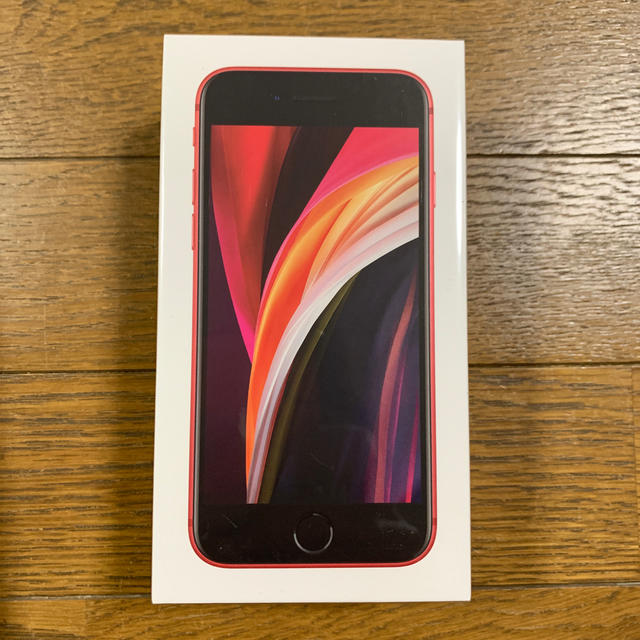 売れ筋新商品 iPhone - 未開封新品SIMフリー iPhone SE2 赤Product Red 64GB スマートフォン本体