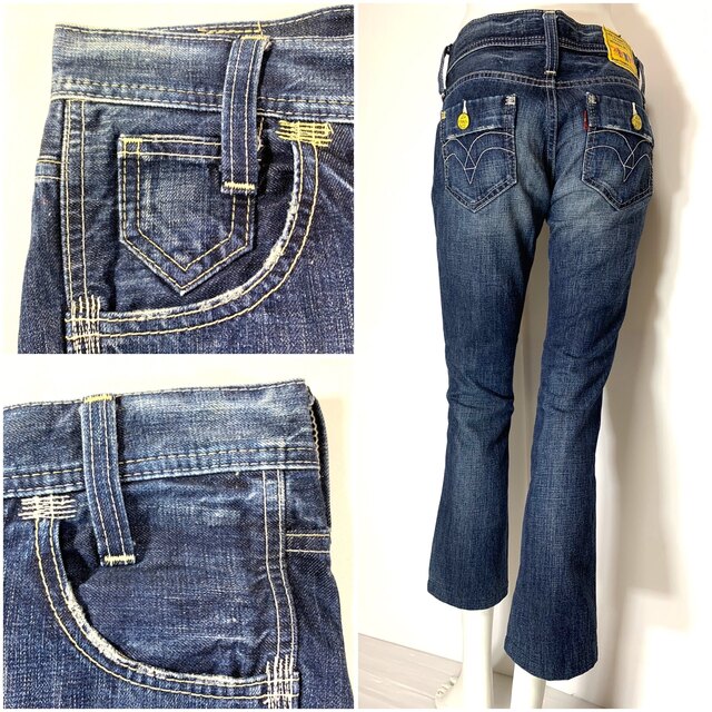 Levi's リーバイス ストレート USED加工 W27 Mサイズ 72cm