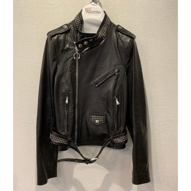 割引 RED VALENTINO - 専用☆レッド ヴァレンティノ レザーブルゾン