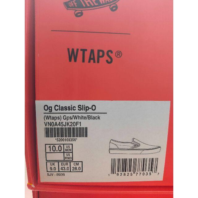 W)taps(ダブルタップス)のVans Vault wtaps 28cm slip-on メンズの靴/シューズ(スニーカー)の商品写真