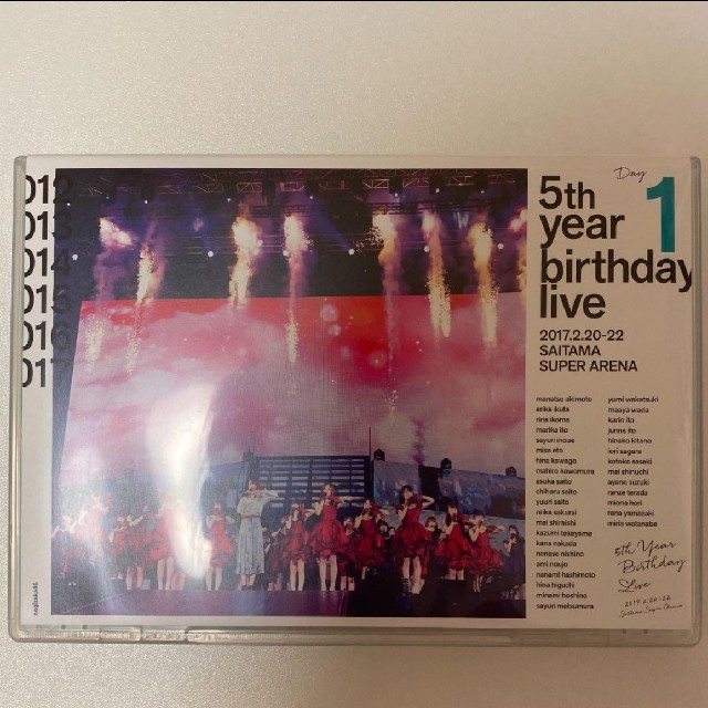 乃木坂46(ノギザカフォーティーシックス)の乃木坂46/5th YEAR BIRTHDAY LIVE エンタメ/ホビーのDVD/ブルーレイ(ミュージック)の商品写真