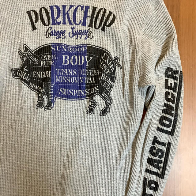 NEIGHBORHOOD(ネイバーフッド)のポークチョップの2019年初売り　BACK PORK サーマル メンズのトップス(Tシャツ/カットソー(七分/長袖))の商品写真