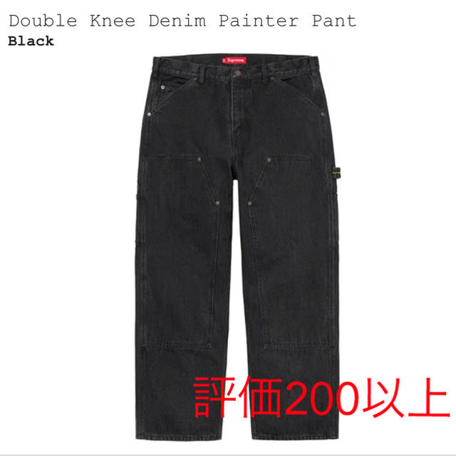 Supreme Double Knee Denim Painter Pant ☆セールクリアランス☆ メンズ