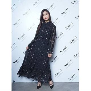 Ameri vintage♪sparkle dot dress田中みな実土屋太鳳