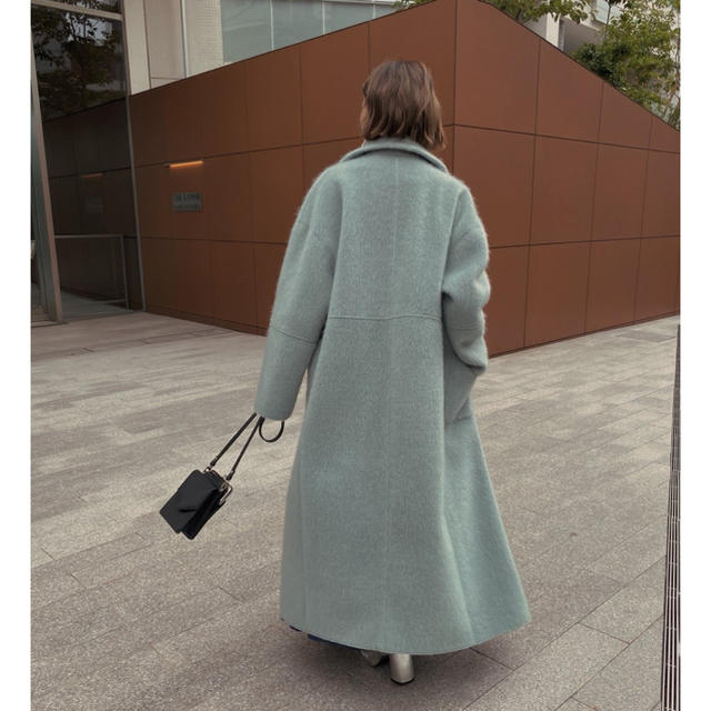 Ameri VINTAGE(アメリヴィンテージ)のアメリビンテージ　BLANKET LIKE FAKE MOUTON COAT レディースのジャケット/アウター(ムートンコート)の商品写真