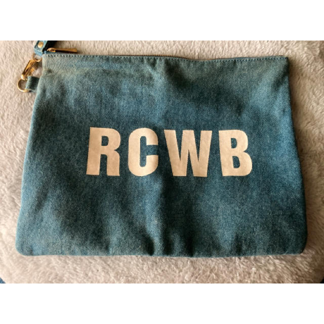 RODEO CROWNS WIDE BOWL(ロデオクラウンズワイドボウル)のロデオクラウンズ クラッチバッグ デニム レディースのバッグ(クラッチバッグ)の商品写真