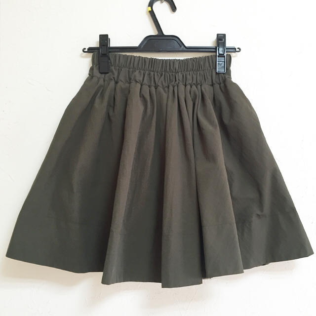 Noela(ノエラ)のNoelaリバーシブルグログランスカート レディースのスカート(ひざ丈スカート)の商品写真